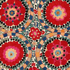 Karabag Suzani Uzbekistan Embroidery Print Coffee Mug Gallery Image 2