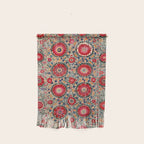 Karabag Suzani Uzbekistan Embroidery Print Wall Hanging Gallery Image 1