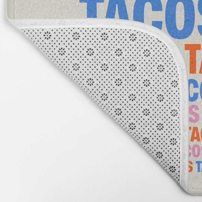 253 Tacos Bath Mat Gallery Image 2