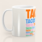 253 Tacos Coffee Mug Gallery Image 3
