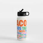 253 Tacos Water Bottle Gallery Image 1