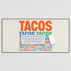 253 Tacos Desk Mat Gallery Image 1