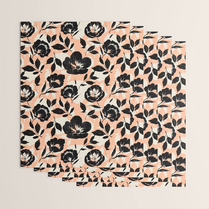 Garden Flower Forms PB Wrapping Paper Gallery Image 3
