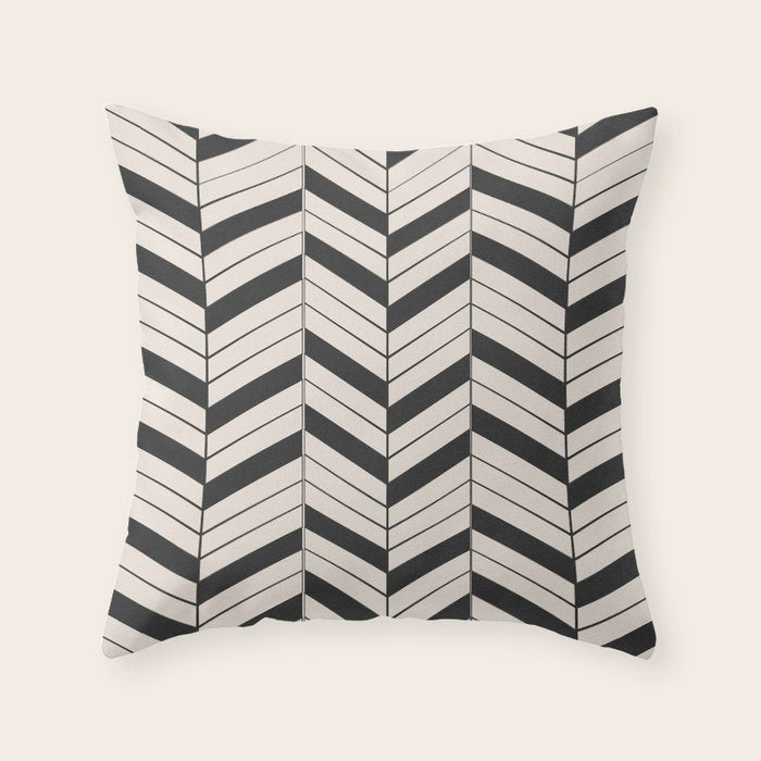 Lines in Motion 17 Throw Pillow Gallery Image 6