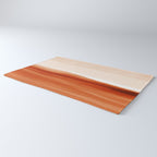 Watercolor Abstract 08 Burnt Orange Landscape Rug Gallery Image 3
