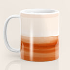 Watercolor Abstract 08 Burnt Orange Landscape Coffee Mug Gallery Image 3