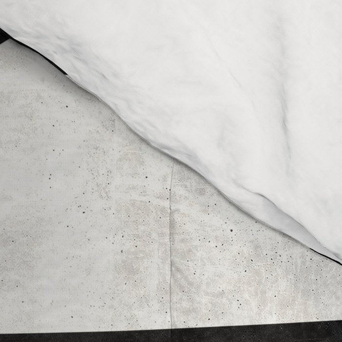 Mid-Century Modern Pattern No.2 - Black and White Comforter Gallery Image 4