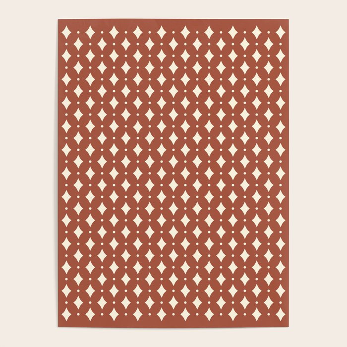 Vintage Stars X Brick Red Poster Gallery Image 4