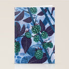 In Season in Blue Raspberry & Teal Stationery Card Gallery Image 2