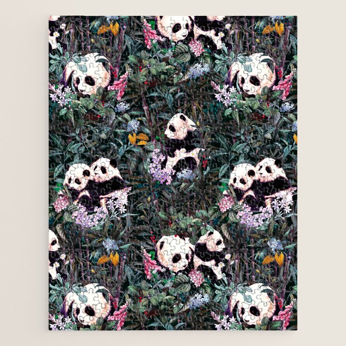Rainforest Pandas Jigsaw Puzzle Gallery Image 1