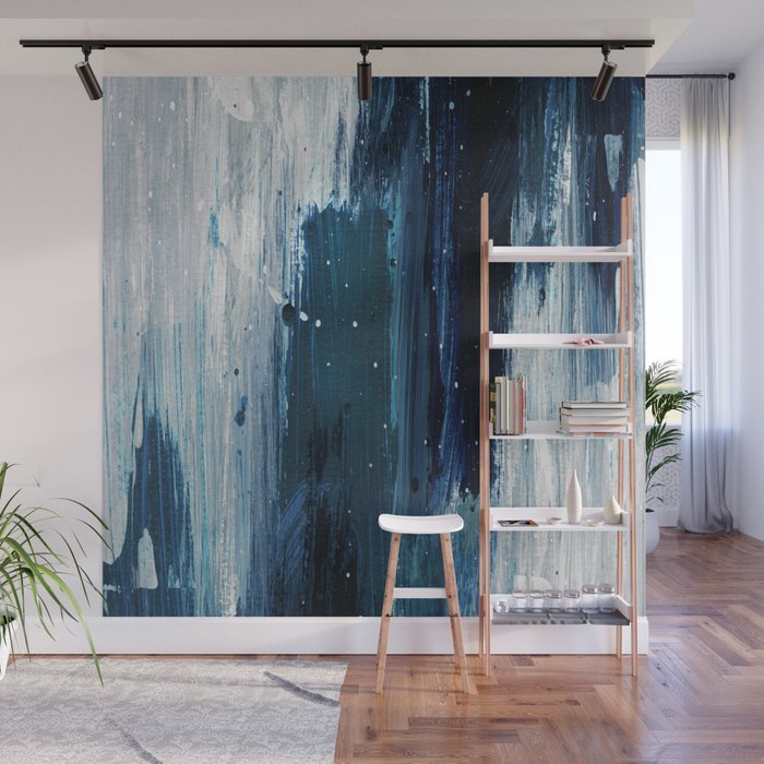 Indigo 2 Wall Mural Gallery Image 1