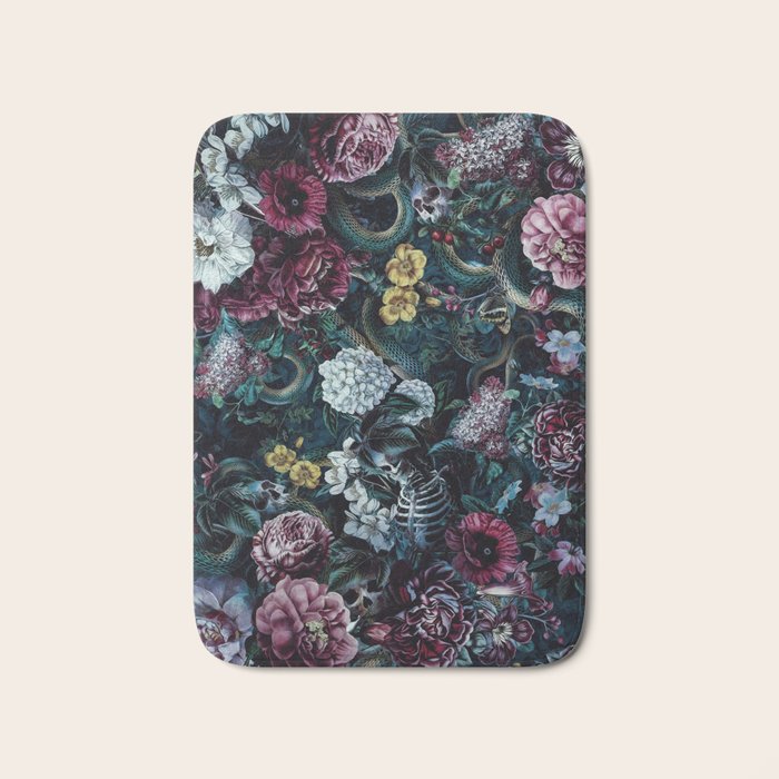 Skulls and Snake II Bath Mat Gallery Image 1