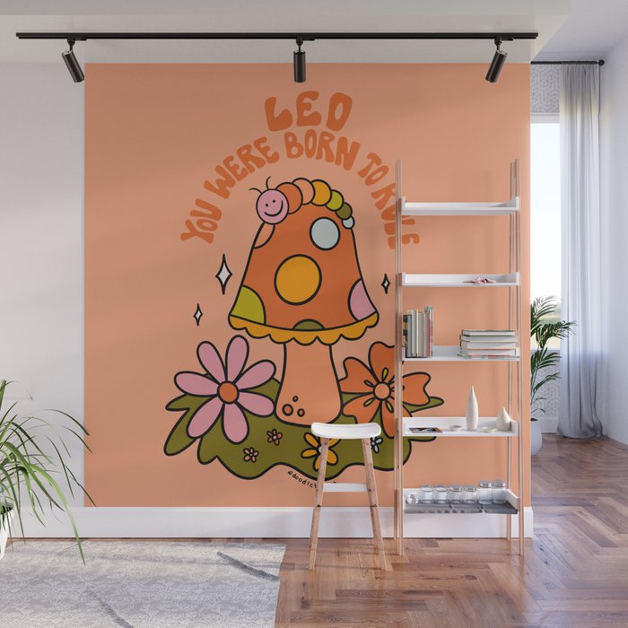 Leo Caterpillar Wall Mural Gallery Image 1