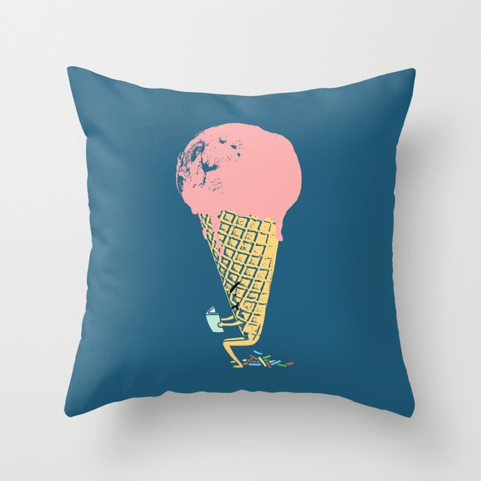 Sprinkles Throw Pillow Gallery Image 1