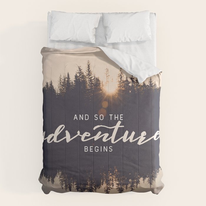 And So the Adventure Begins II Comforter Gallery Image 6