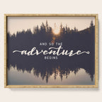 And So the Adventure Begins II Serving Tray Gallery Image 1