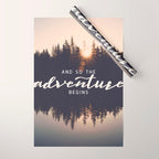 And So the Adventure Begins II Wrapping Paper Gallery Image 1