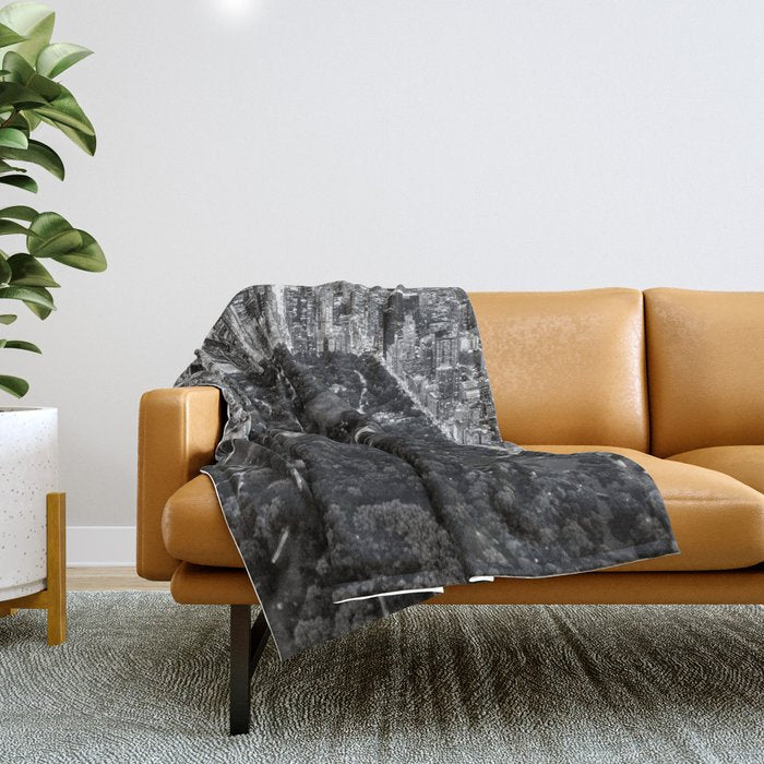 Central Park New York Throw Blanket Gallery Image 1