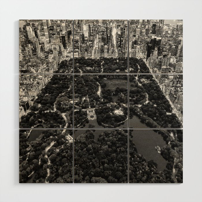 Central Park New York Wood Wall Art Gallery Image 1