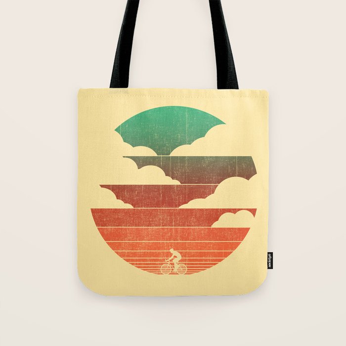 Go West (cycling edition) Tote Bag Gallery Image 1