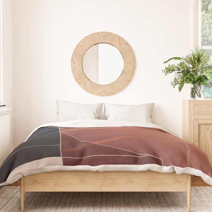 Minimal Geometric Shapes 216 Duvet Cover Gallery Image 3