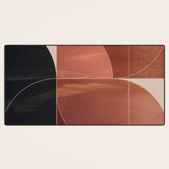 Minimal Geometric Shapes 216 Desk Mat Gallery Image 3