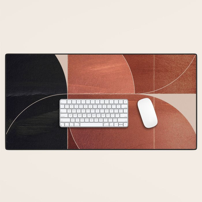 Minimal Geometric Shapes 216 Desk Mat Gallery Image 1