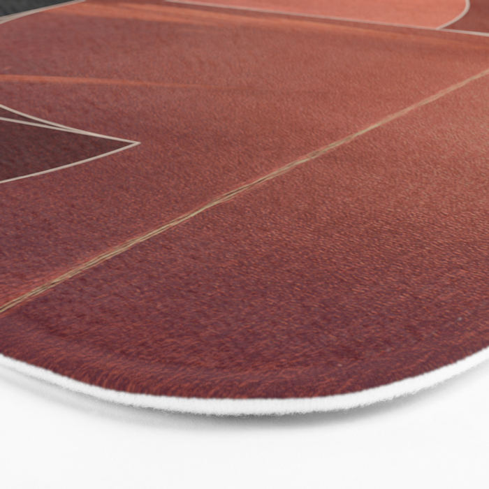 Minimal Geometric Shapes 216 Bath Mat Gallery Image 3