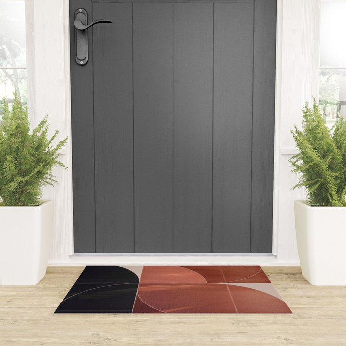 Minimal Geometric Shapes 216 Welcome Mat Gallery Image 3