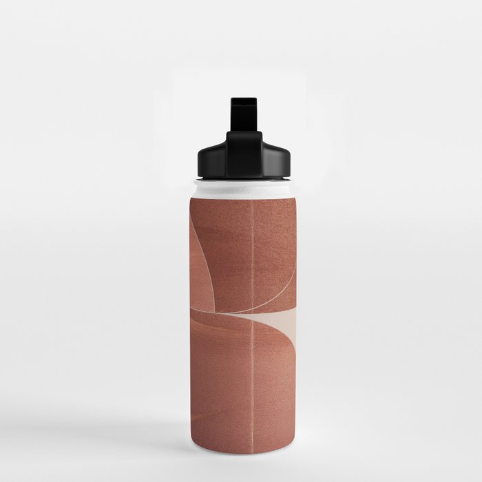 Minimal Geometric Shapes 216 Water Bottle Gallery Image 2