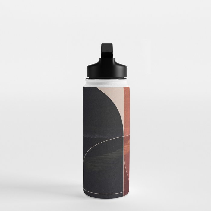 Minimal Geometric Shapes 216 Water Bottle Gallery Image 3
