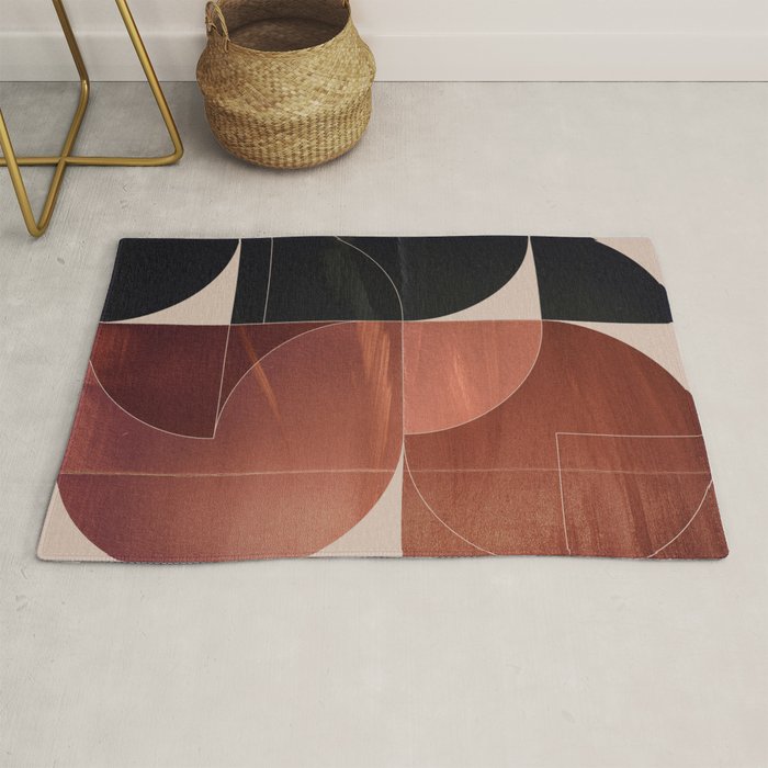 Minimal Geometric Shapes 216 Rug Gallery Image 1