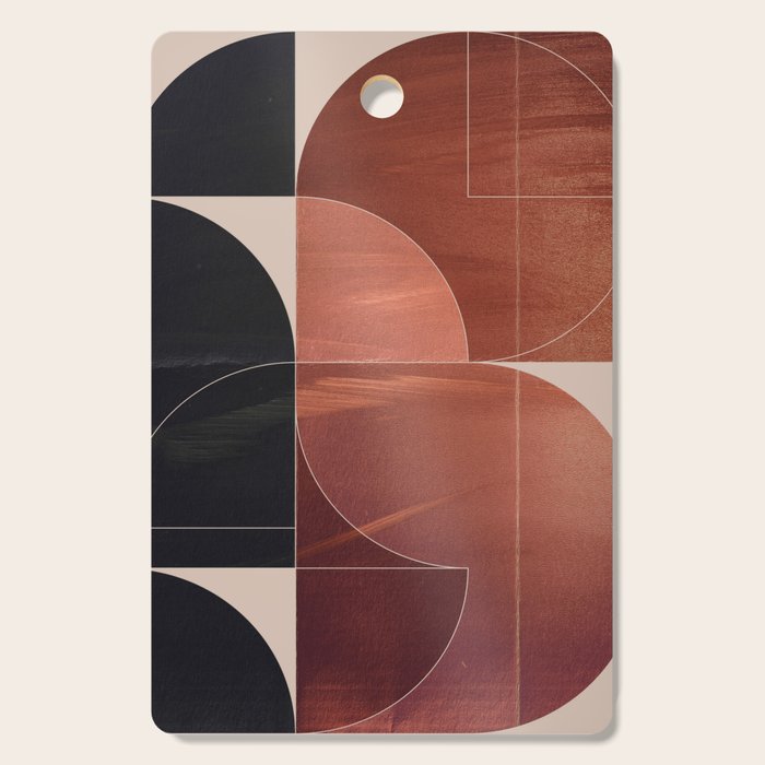Minimal Geometric Shapes 216 Cutting Board Gallery Image 1