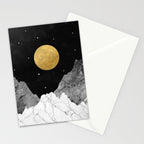 Moon and Stars Stationery Card Gallery Image 2