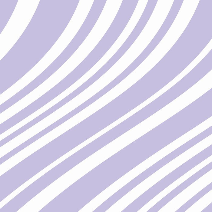 Wavy Stripes XXVIII - Lilac Purple Coffee Mug Gallery Image 2
