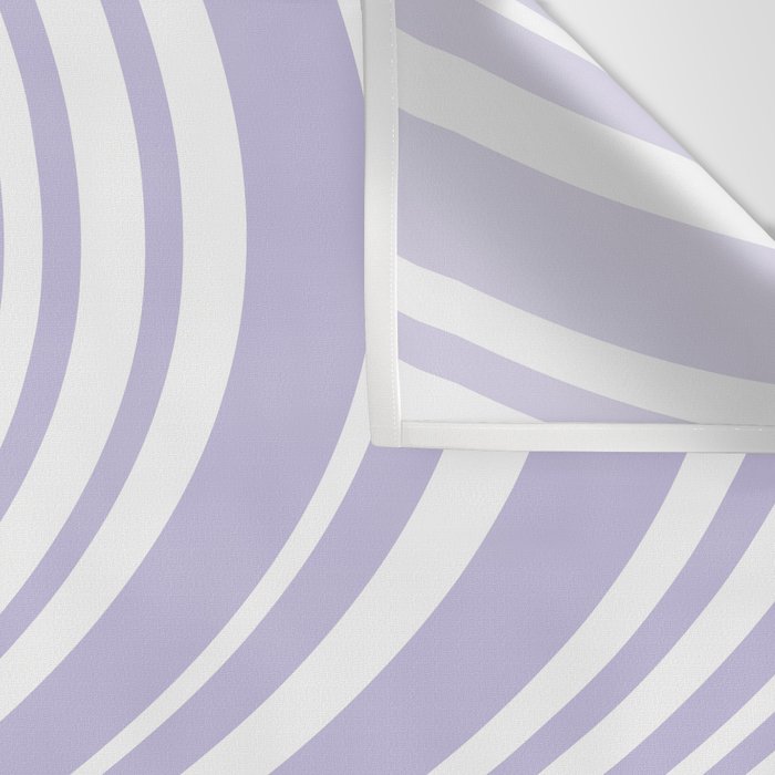 Wavy Stripes XXVIII - Lilac Purple Wall Tapestry Gallery Image 3