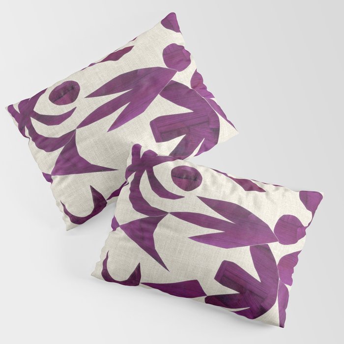 Purple Tropic Pillow Sham Gallery Image 1