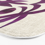 Purple Tropic Bath Mat Gallery Image 3