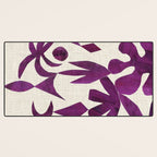 Purple Tropic Desk Mat Gallery Image 3