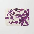 Purple Tropic Bath Mat Gallery Image 1