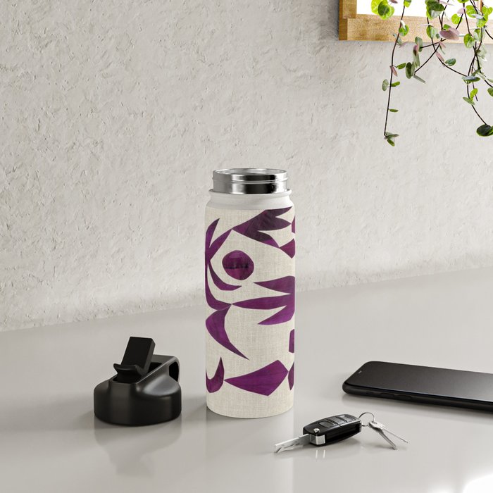 Purple Tropic Water Bottle Gallery Image 4