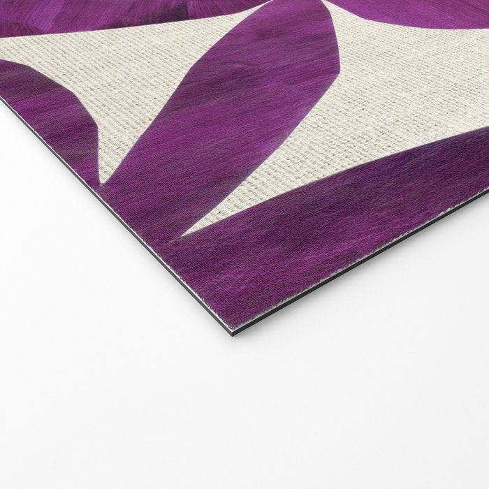 Purple Tropic Welcome Mat Gallery Image 2