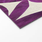 Purple Tropic Welcome Mat Gallery Image 2