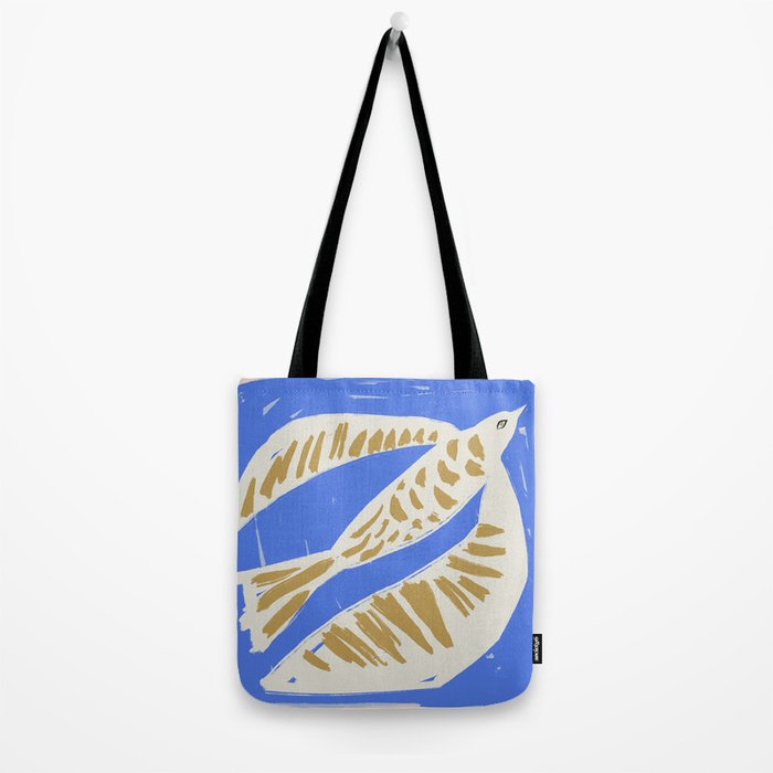 Summer Block Bird Tote Bag Gallery Image 2