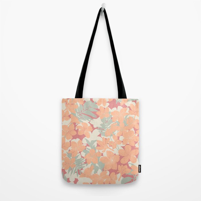 Exotic plumeria flowers A Tote Bag Gallery Image 2