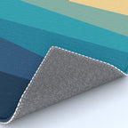 Abstract geometric sunrise Rug Gallery Image 4