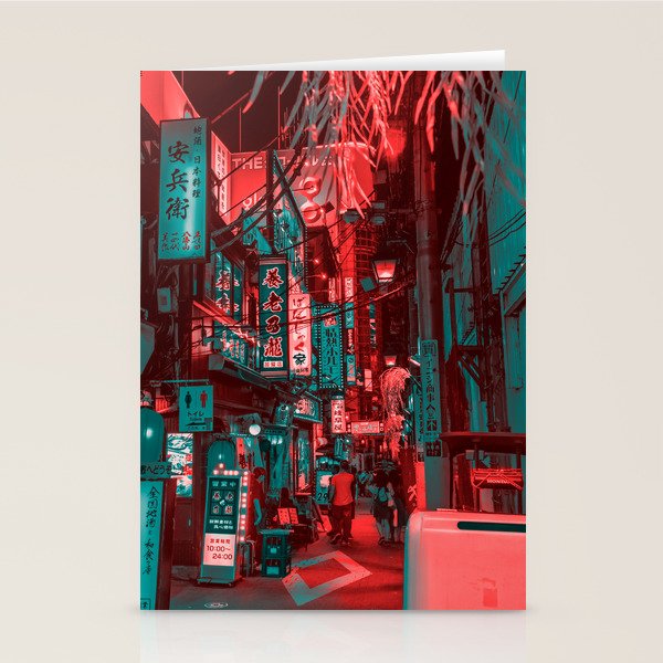 Anime Japan Street Stationery Card Gallery Image 1