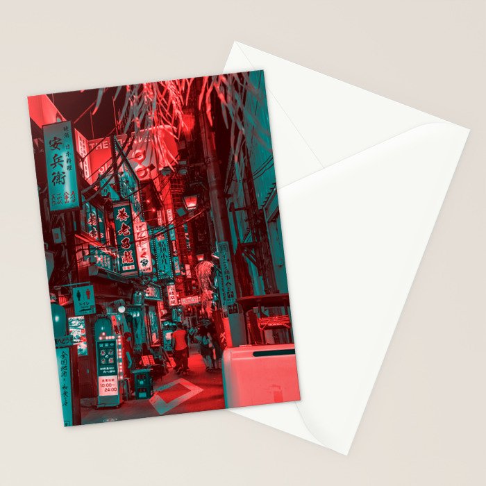 Anime Japan Street Stationery Card Gallery Image 2