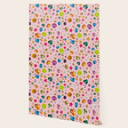 Gem Print in Pink Wallpaper Gallery Image 2