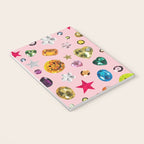 Gem Print in Pink Notebook Gallery Image 3